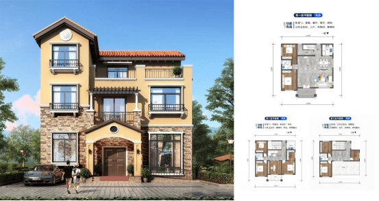 中微时代建筑：10套超实用农村别墅图纸